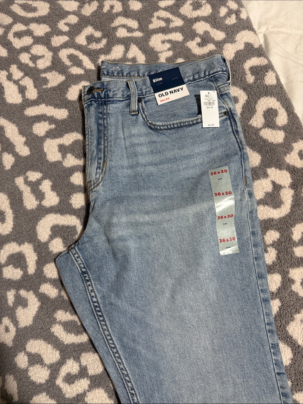 Old Navy Men's Slim Light Blue Jeans